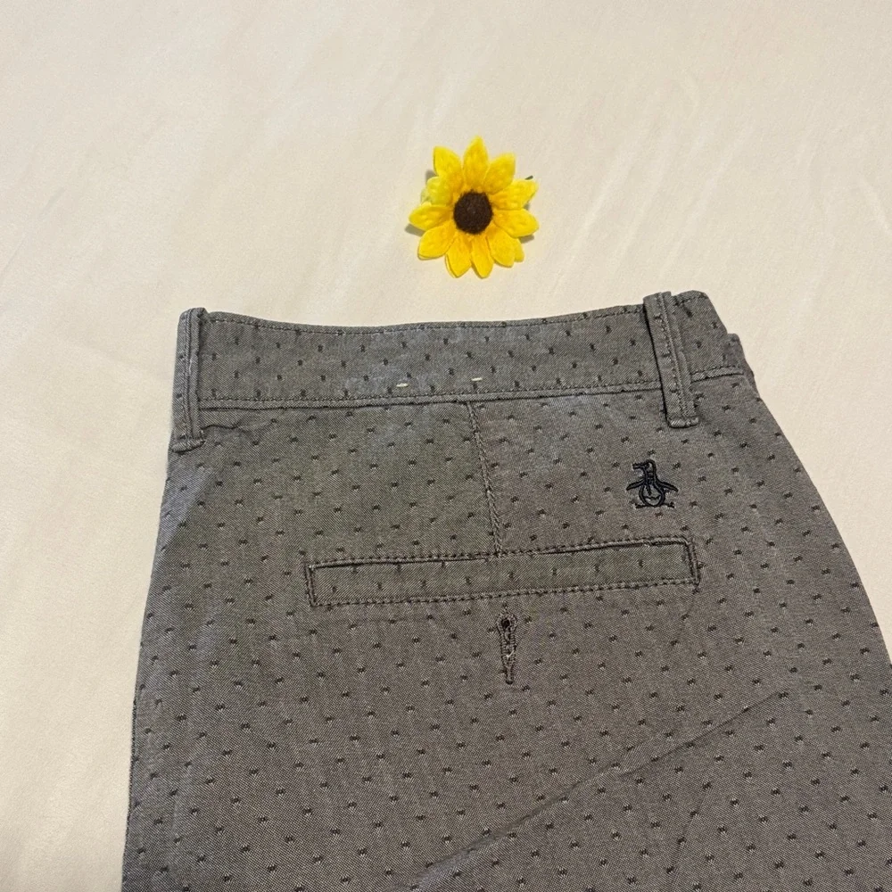 Classic Gray Men's Flat Front Shorts - Picture 10 of 12